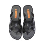 Silver Street London CROUCHEND Mens Sandals Black
