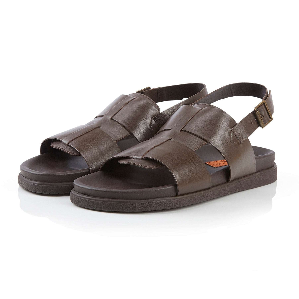 Silver Street London TUCSON Mens Sandals Brown