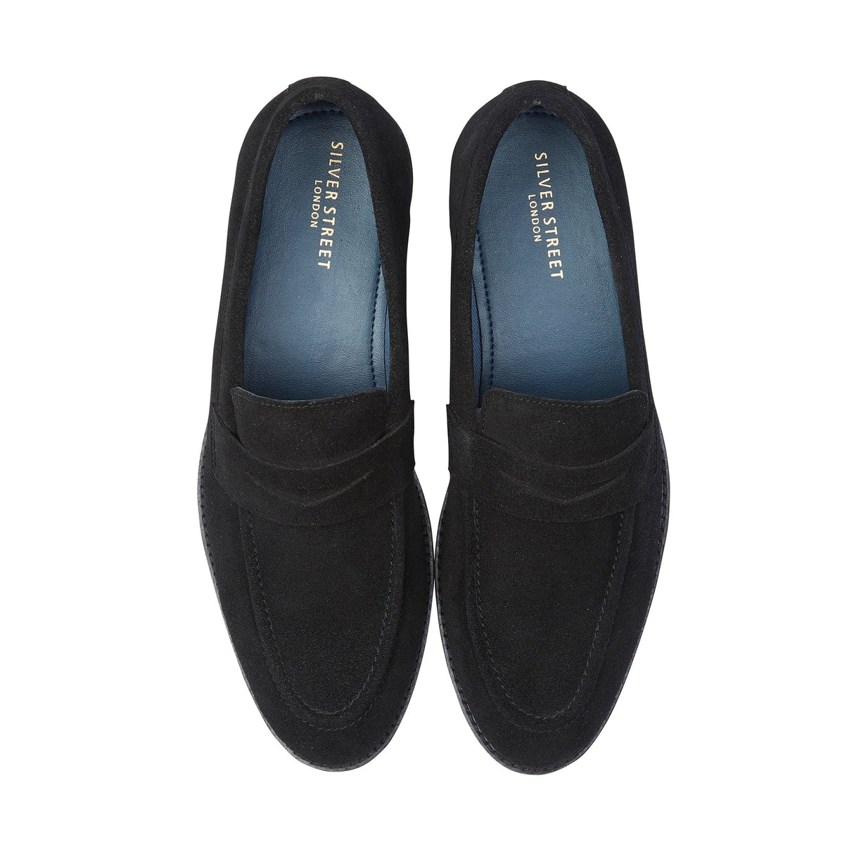 Silver Street London PARKWOOD Mens Loafers Black