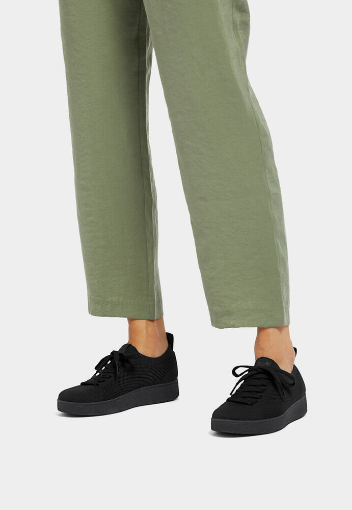 FitFlop RALLY e01 MULTI-KNIT Womens Trainers All Black