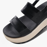Reef WATER VISTA HIGHER Womens Sandals Black Vintage