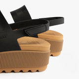 Reef WATER VISTA HIGHER Womens Sandals Black/Tan