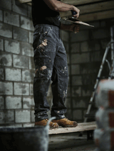 Regatta TRJ330 Water-Repellent Multi-Pocket Action Trousers Dark Grey / 32" Waist / Short Leg 29"