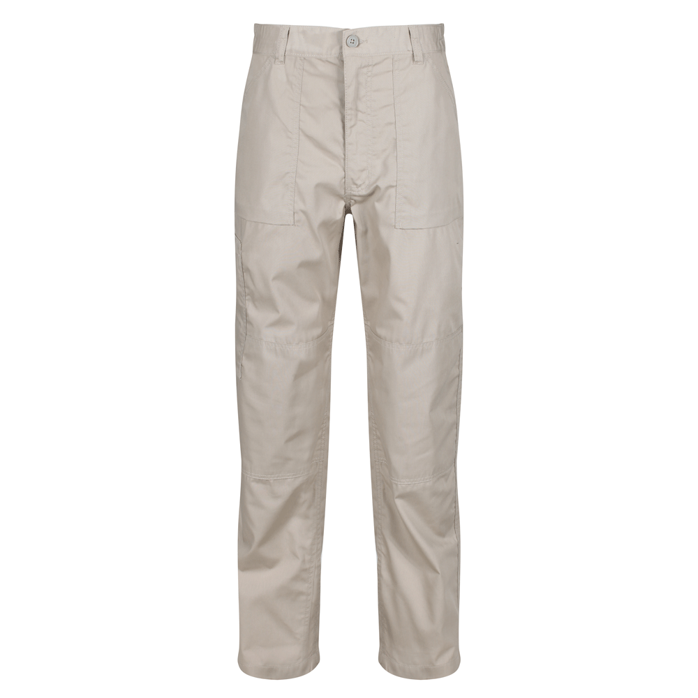 Regatta TRJ330 Water-Repellent Multi-Pocket Action Trousers Khaki