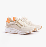 Remonte D0T10-80 Womens Shoes White Combination