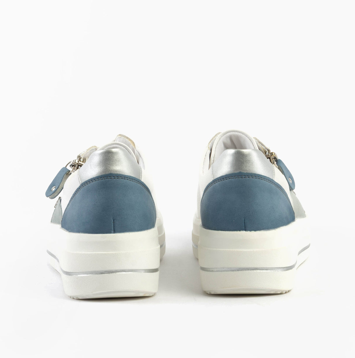 Remonte D1C01-84 Womens Trainers White Combination