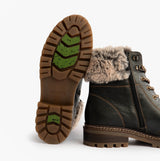 Remonte D0B74-01 Womens Fur Ankle Boots Black