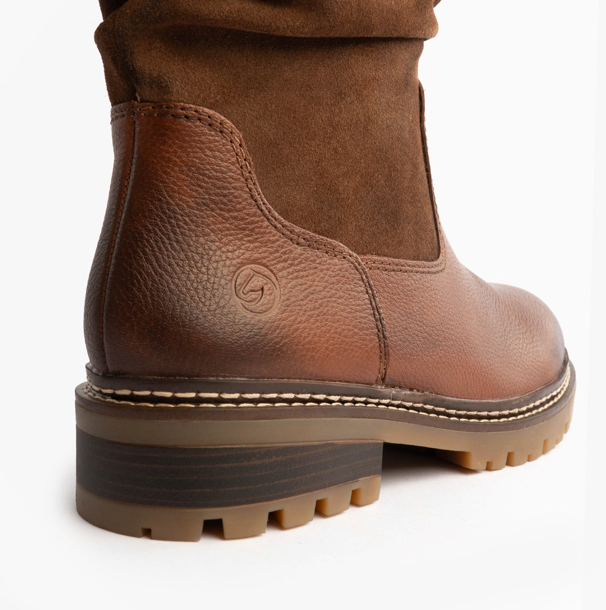 Remonte D0B80-24 Womes Side Zip Ankle Boots Brown