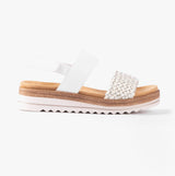Remonte D0Q56-80 Womens Sandals White Combination