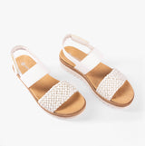 Remonte D0Q56-80 Womens Sandals White Combination