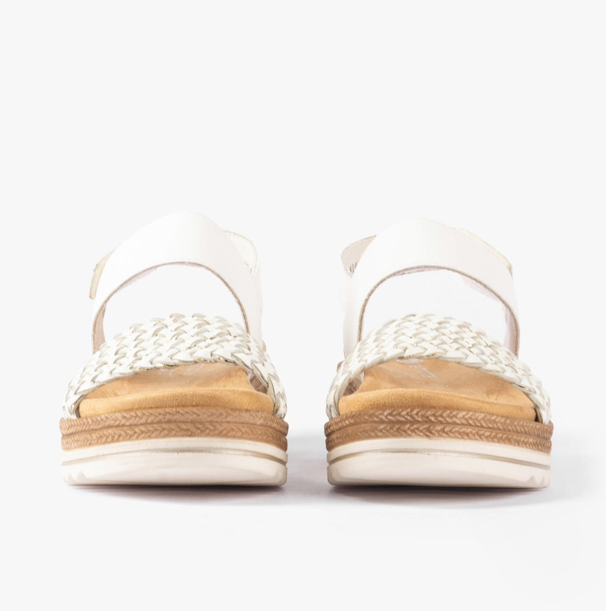 Remonte D0Q56-80 Womens Sandals White Combination