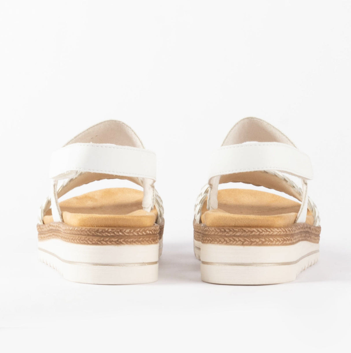 Remonte D0Q56-80 Womens Sandals White Combination