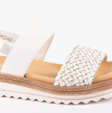 Remonte D0Q56-80 Womens Sandals White Combination