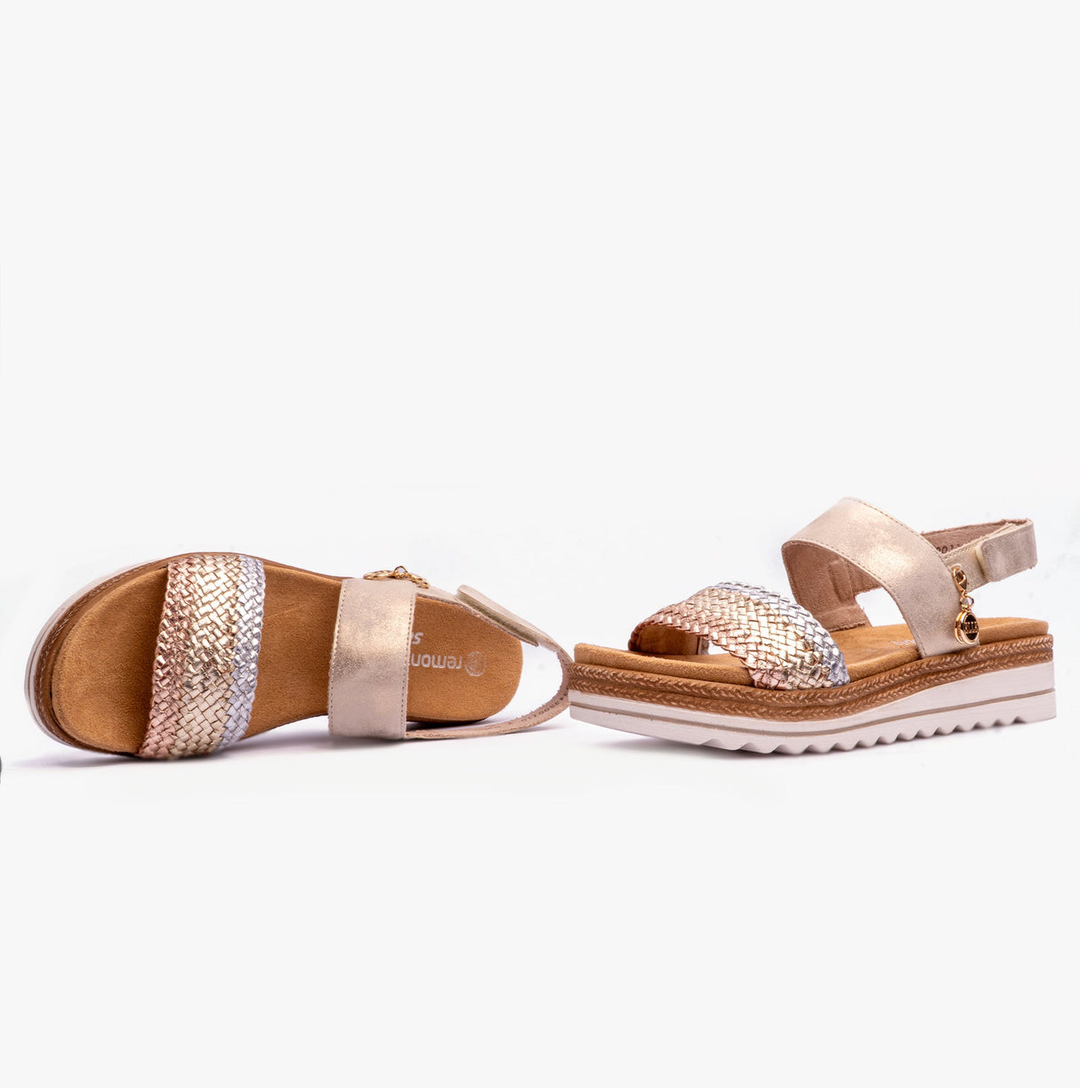 Remonte JOCELYN3 Womens Sandals Gold