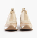 Remonte D0T08-61 Womens Trainers Beige Combination