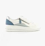 Remonte D1C01-84 Womens Trainers White Combination