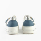 Remonte D1C01-84 Womens Trainers White Combination