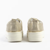 Remonte D1C03-60 Womens Trainers Gold