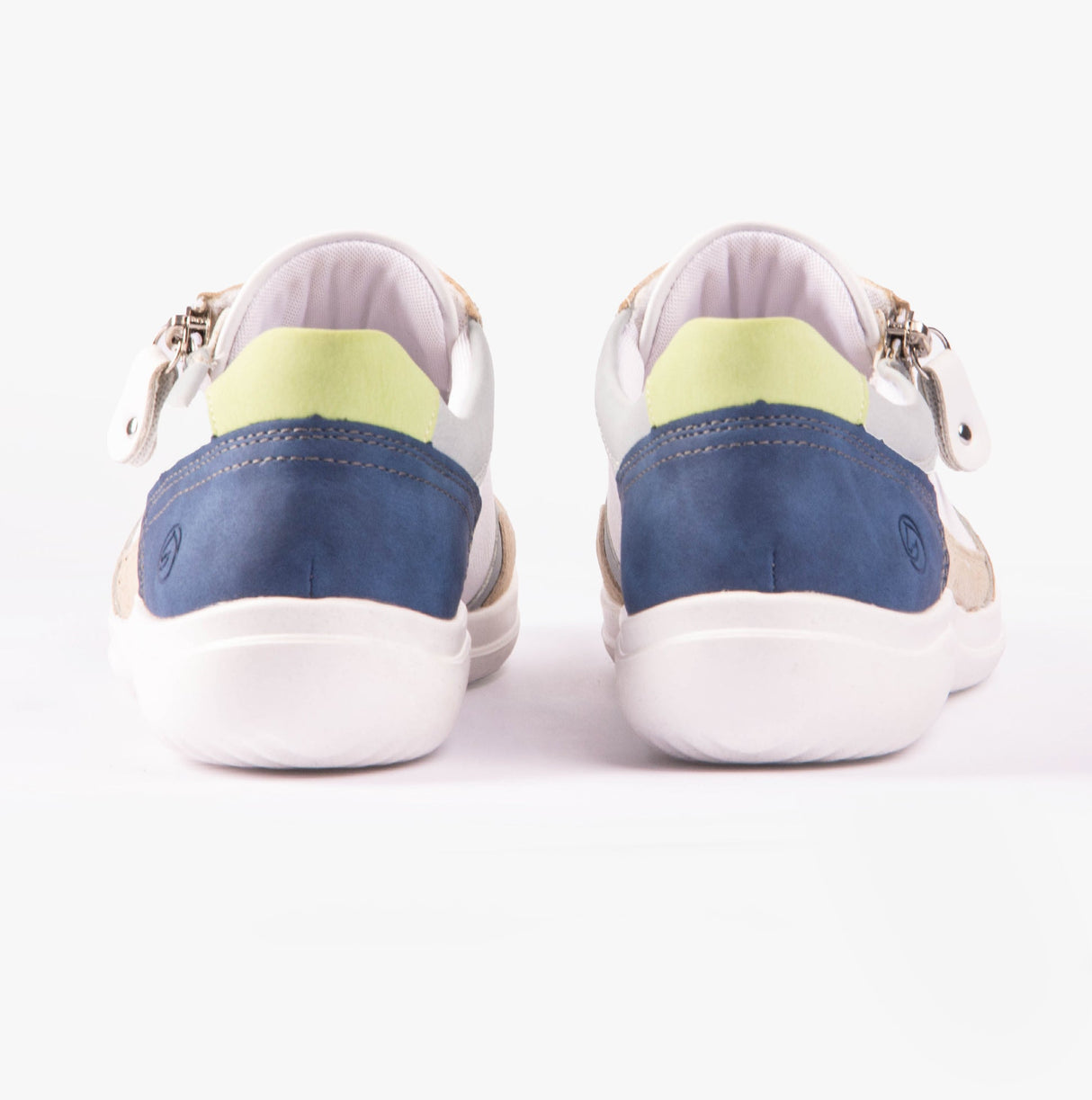 Remonte D1E06-81 Womens Shoes White Combination