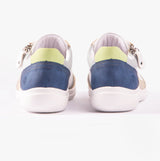 Remonte D1E06-81 Womens Shoes White Combination