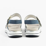 Remonte D1J53-14 Womens Sandals Blue Combination