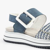 Remonte D1J53-14 Womens Sandals Blue Combination