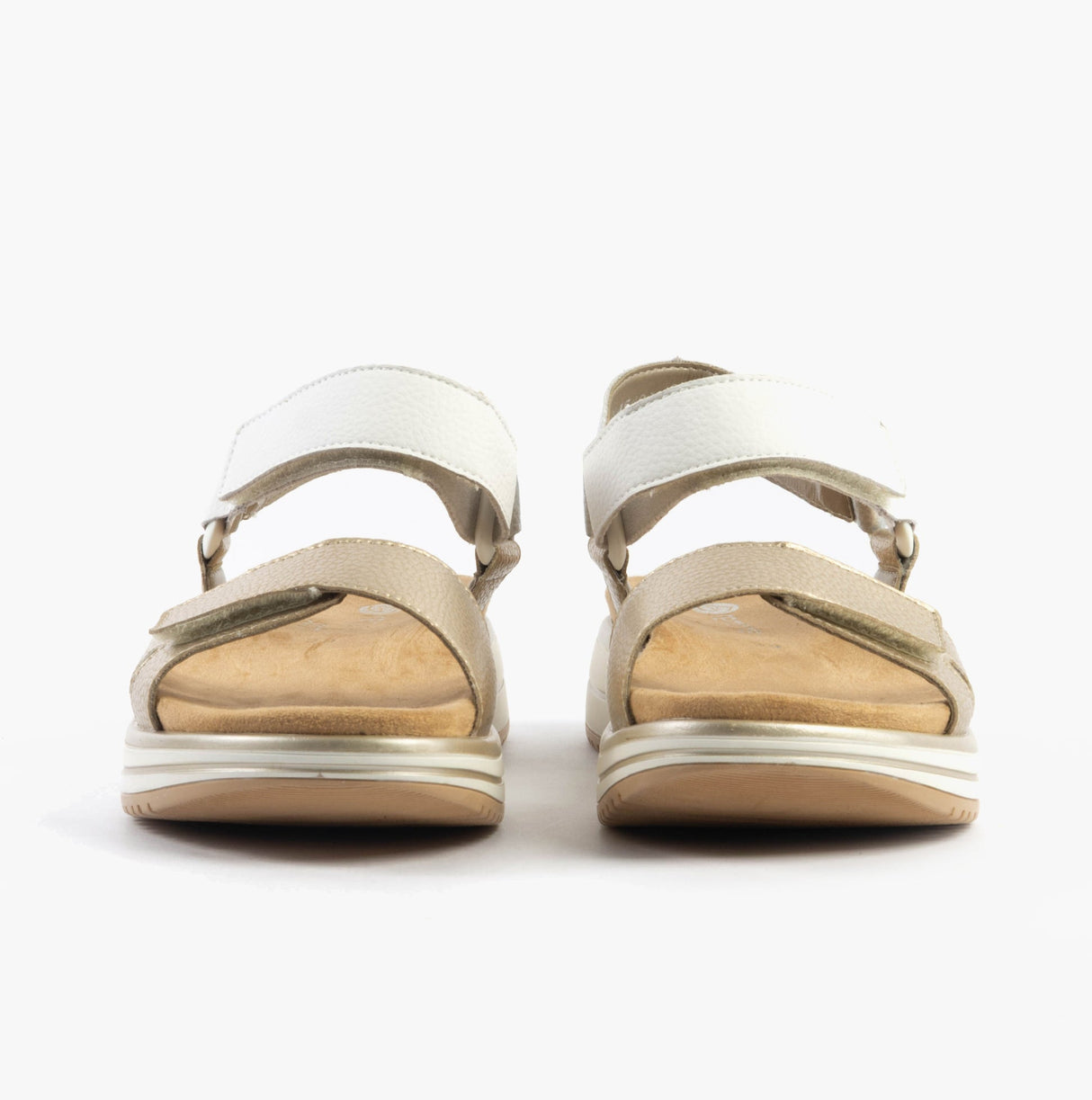 Remonte D1J57-90 Womens Sandals Metallic