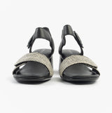 Remonte D1K51-03 Womens Sandals Black Combination