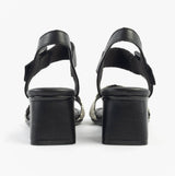 Remonte D1K51-03 Womens Sandals Black Combination