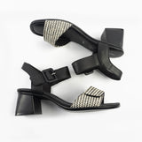 Remonte D1K51-03 Womens Sandals Black Combination