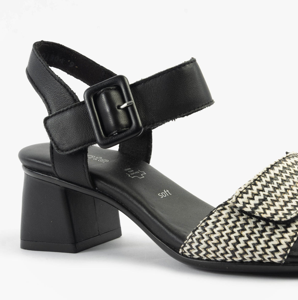 Remonte D1K51-03 Womens Sandals Black Combination