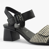Remonte D1K51-03 Womens Sandals Black Combination