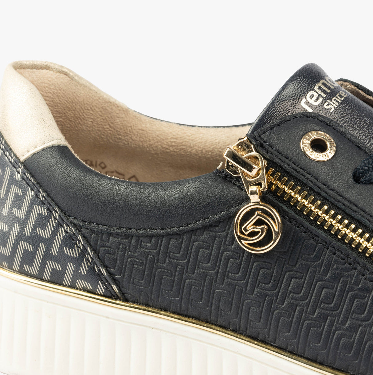 Remonte D2E00-14 Womens Shoes Blue Combination