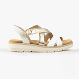 Remonte D2K53-91 Womens Sandals Metallic