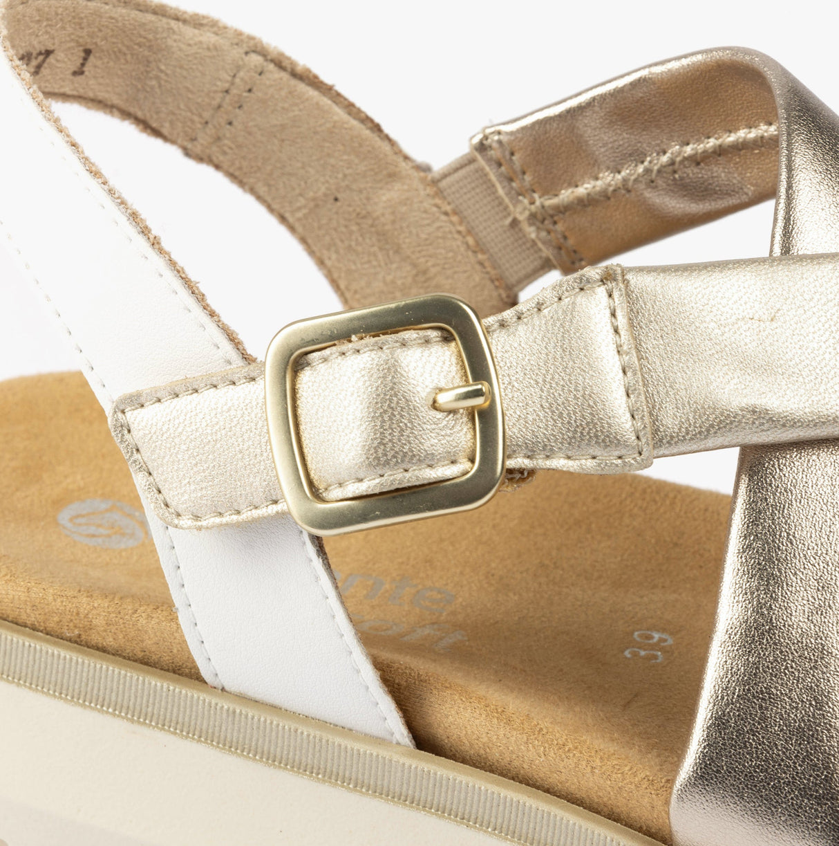 Remonte D2K53-91 Womens Sandals Metallic