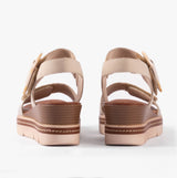 Remonte D2L53-60 Womens Sandals Beige