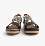 Remonte D2L54-03 Womens Sandals Black Combination