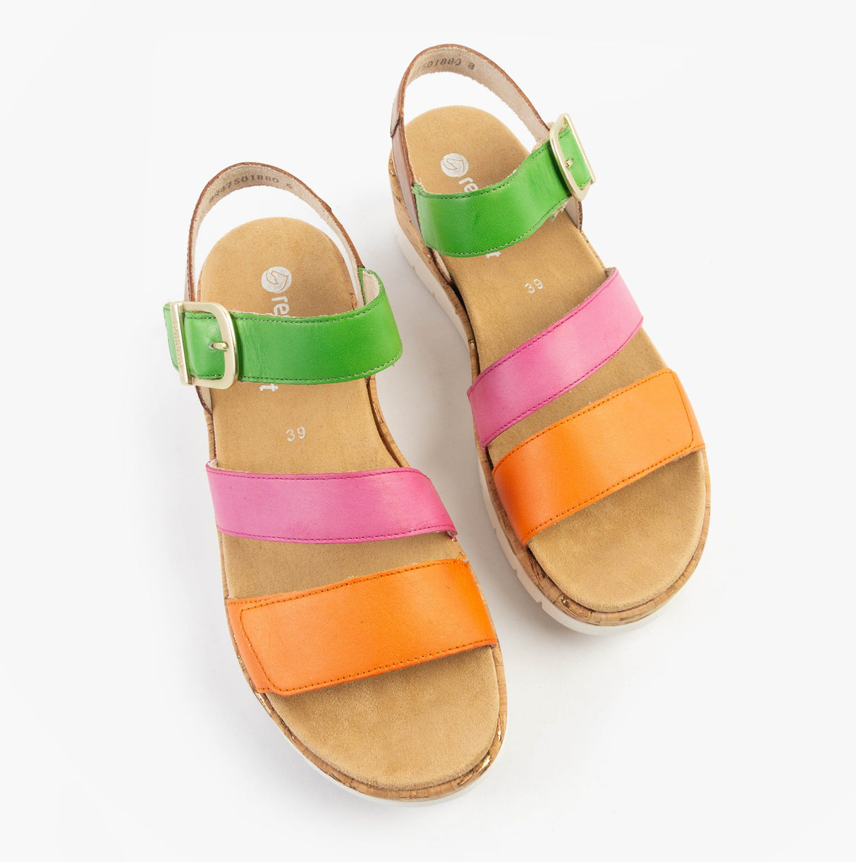 Remonte D2P50-90 Womens Sandals Multi