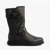 Remonte D3980-00 Womens Mid Calf Boots Black