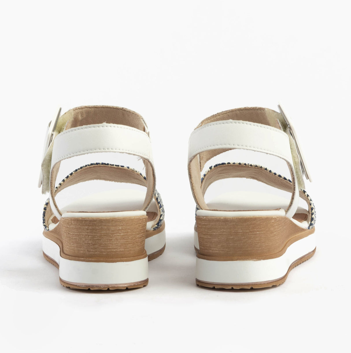 Remonte D6453-80 Womens Sandals White Combination