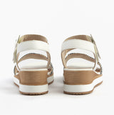 Remonte D6453-80 Womens Sandals White Combination