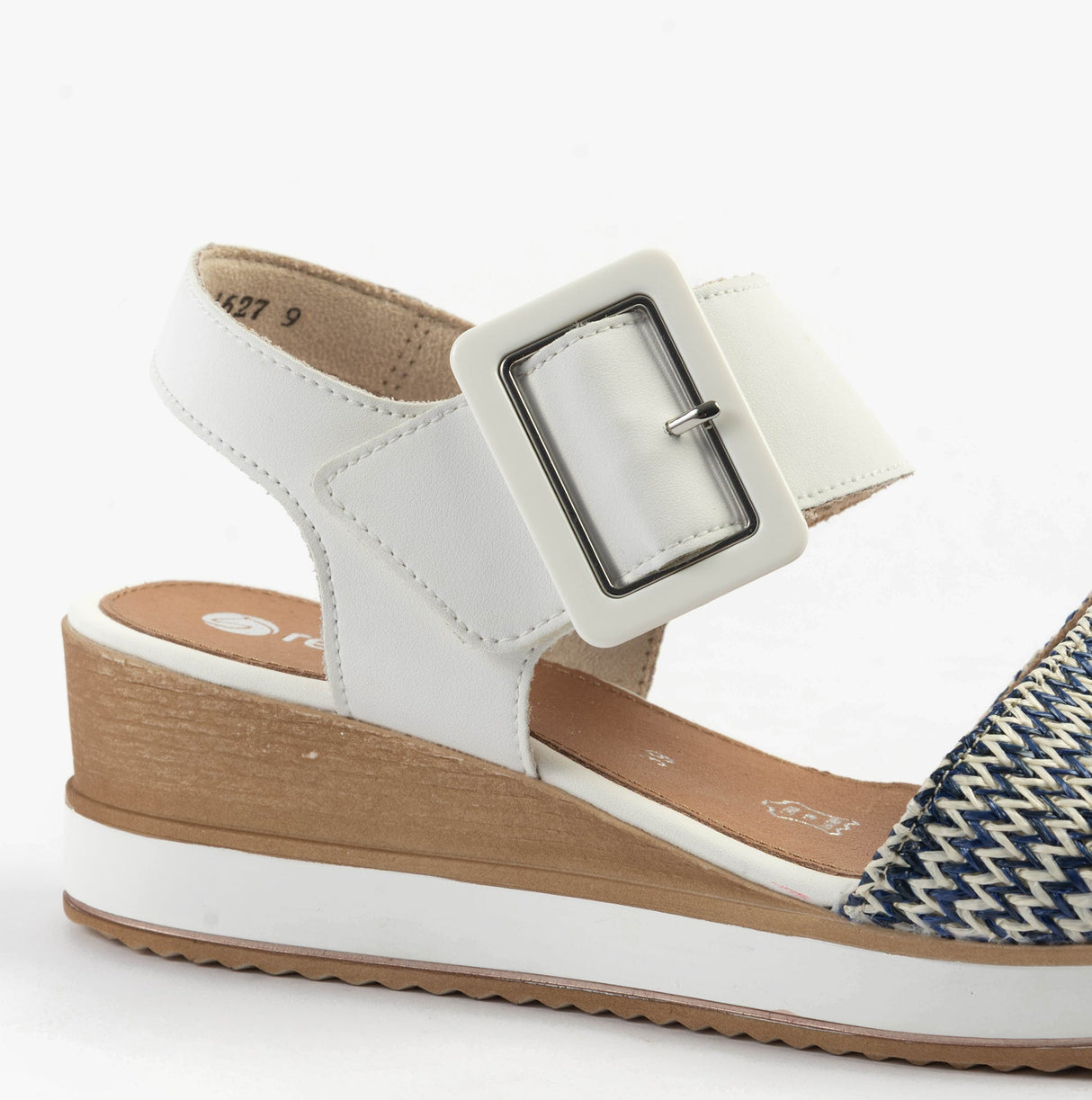 Remonte D6453-80 Womens Sandals White Combination