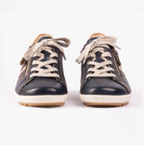 Remonte R1432-14 Womens Shoes Blue Combination