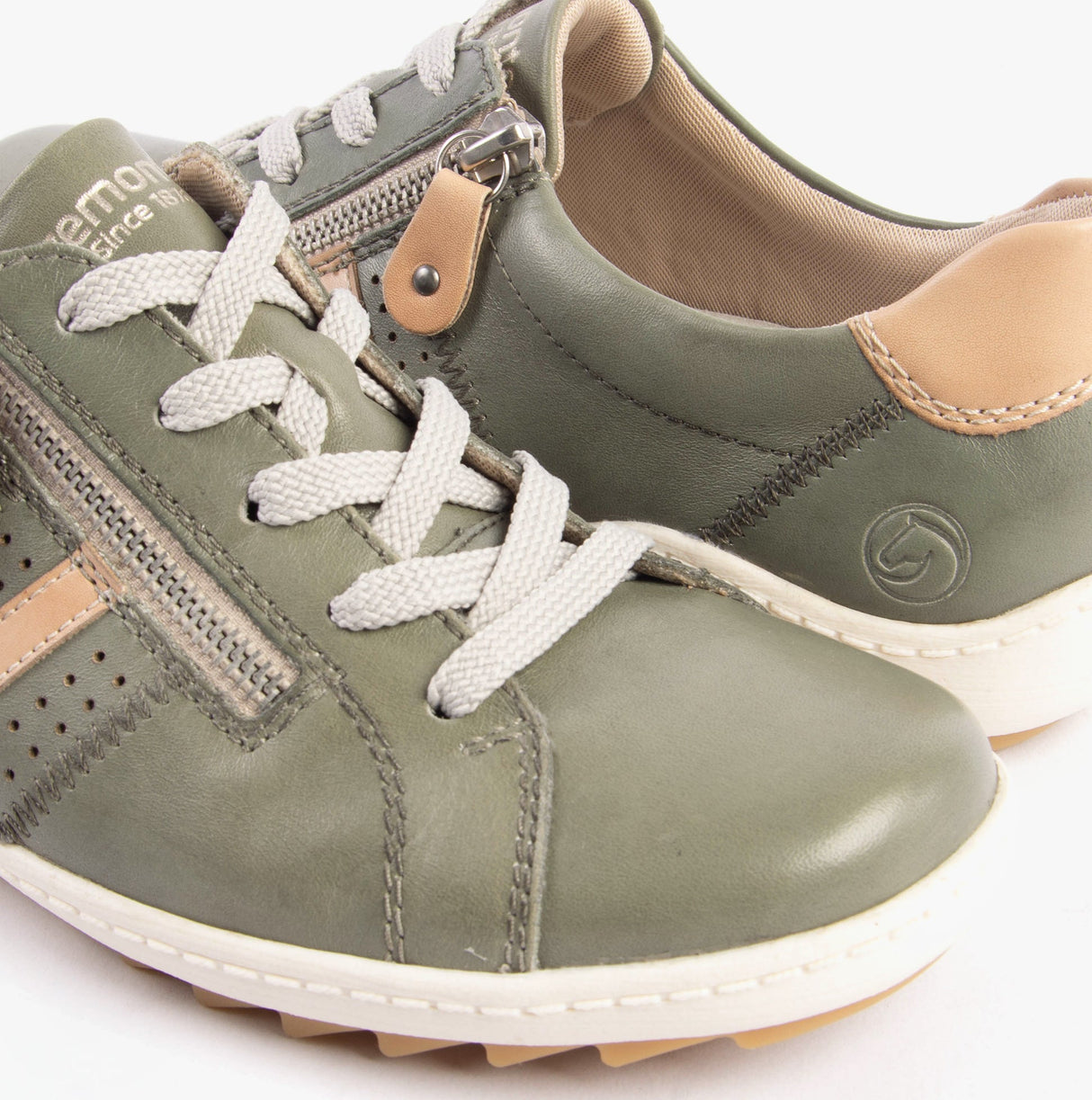 Remonte R1432-52 Womens Shoes Green Combination