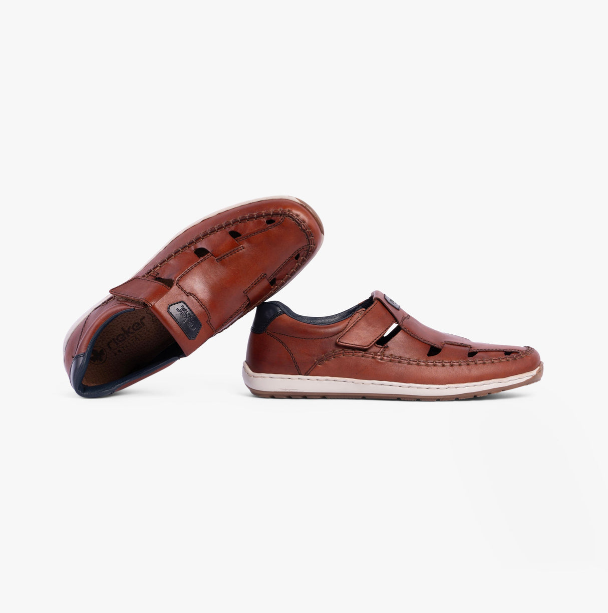 Rieker 08838-24 Mens Shoes Brown