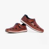 Rieker 08838-24 Mens Shoes Brown