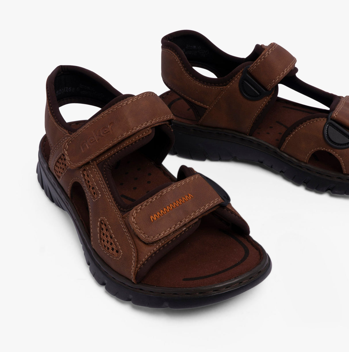 Rieker 26761-27 Mens Sandals Brown