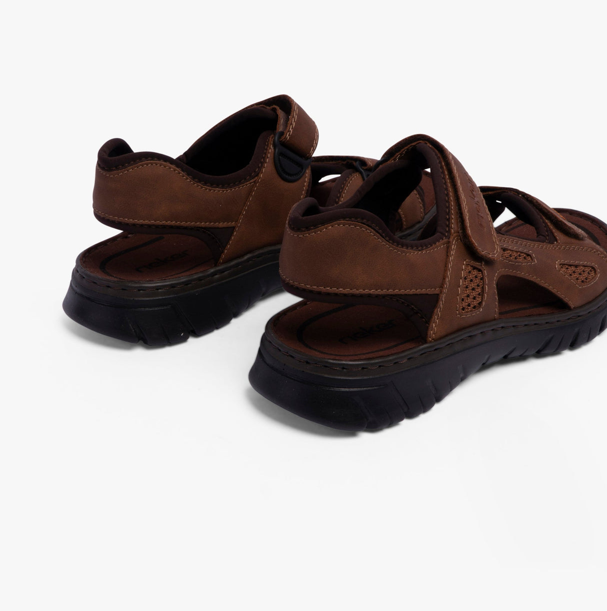 Rieker 26761-27 Mens Sandals Brown