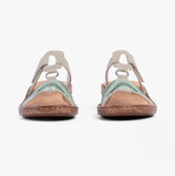 Rieker 62829-52 Womens Sandals Green