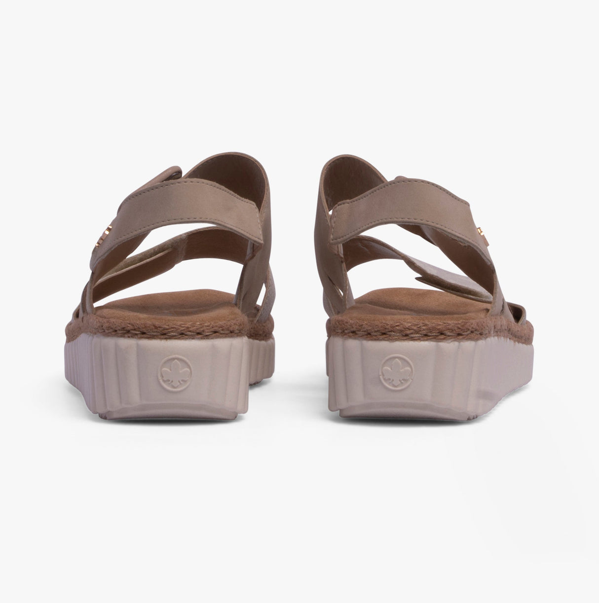 Rieker 69260-60 Womens Sandals Beige